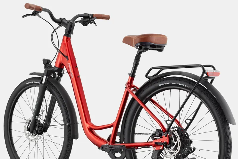 Cannondale Adventure EQ Unisex Hybrid Bike - Candy Red-3